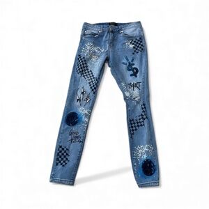 THRT men’s jeans 32 destroyed skinny 32